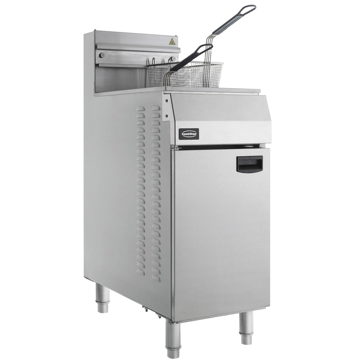 Friteuse à gaz propane - 21L - 27 kW 400x800x1180 mm Combisteel - vue 4 - Friteuse sur meuble gaz pro CHR - Cuistéo