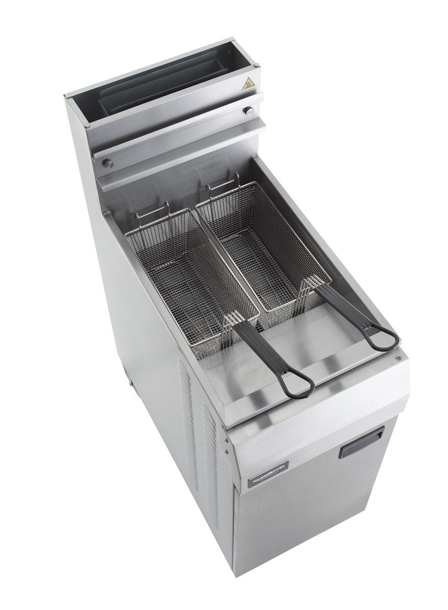 Friteuse à gaz propane - 21L - 27 kW 400x800x1180 mm Combisteel - vue 5 - Friteuse sur meuble gaz pro CHR - Cuistéo