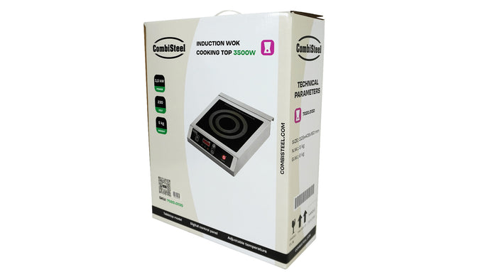 Plaque induction 3500w 460x250x650 mm 0.5 kW Combisteel - vue 6 - Réchaud induction pro CHR - Cuistéo