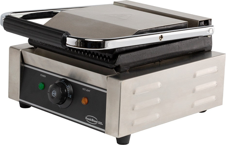 Grill de contact profondeur 410 mm plaque nervurée 1.8 kW Combisteel - vue 6 - Grill panini pro CHR - Cuistéo