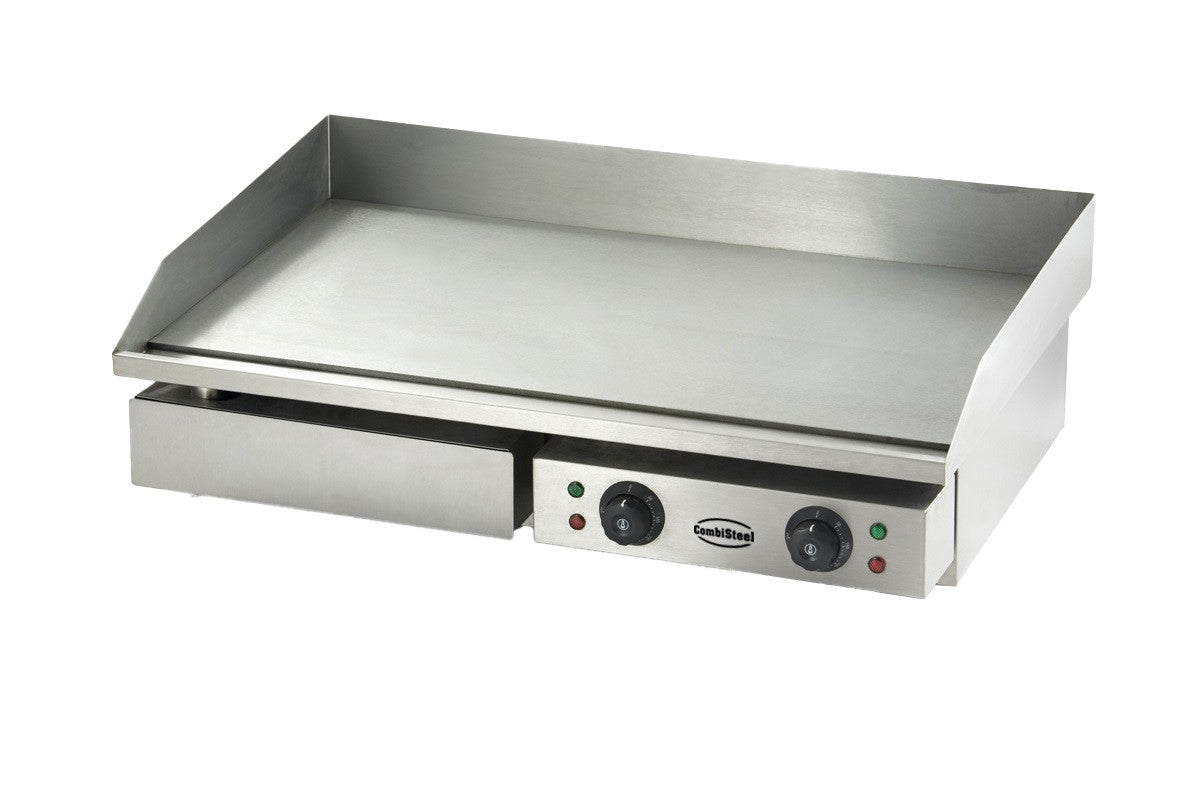 Plaque grill électrique avec plaque lisse 730x510x230 mm 3.5 kW Combisteel - vue 4 - Plancha électrique pro CHR - Cuistéo