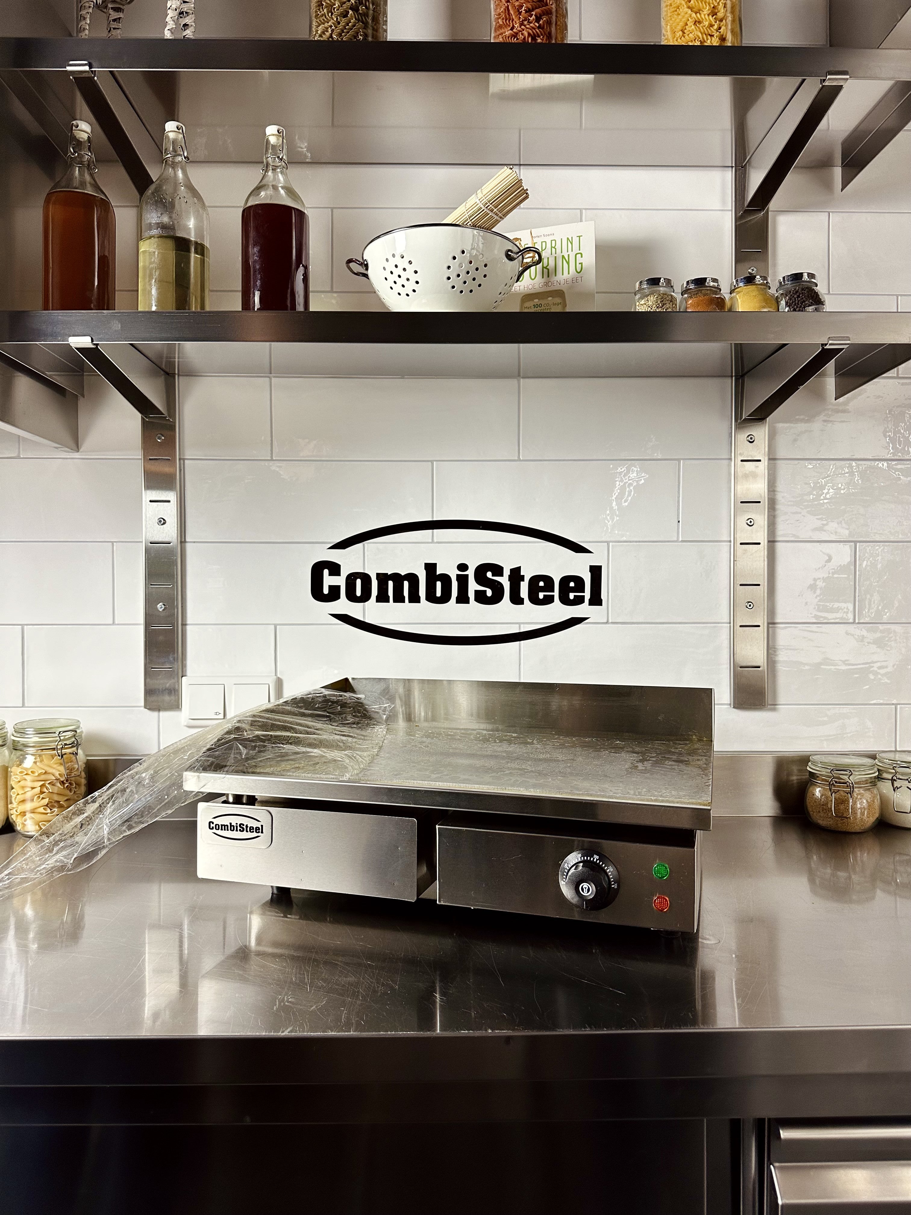 Plaque grill électrique avec plaque lisse 730x510x230 mm 3.5 kW Combisteel - vue 6 - Plancha électrique pro CHR - Cuistéo