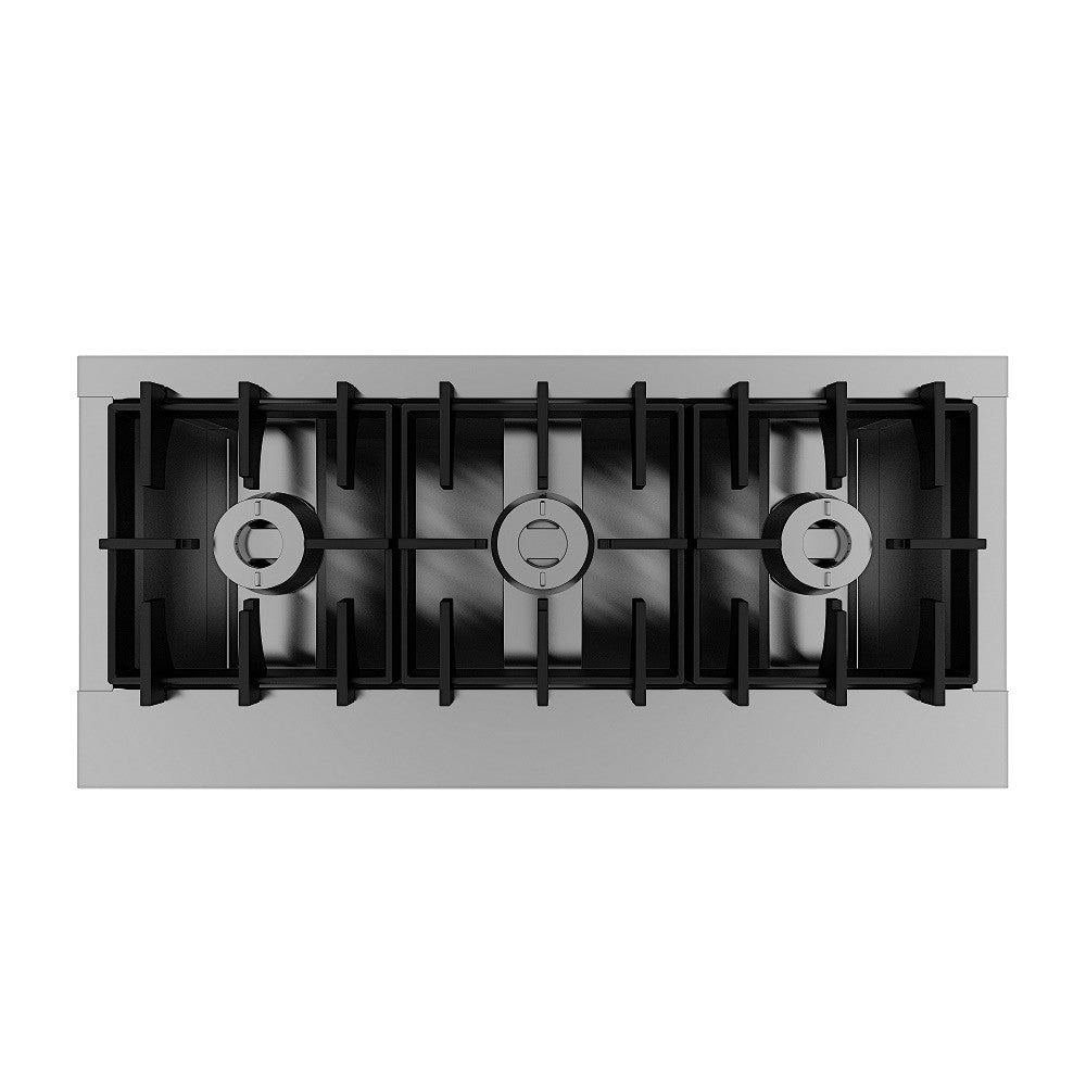 Cuisinière 3 bruleurs 800x730x870 mm 3 L 19.5 kW Combisteel - vue 4 - Four mixte pro CHR - Cuistéo