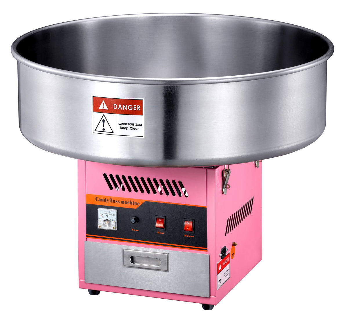 Machine barbe à papa Ø720 mm 1.03 kW Combisteel - vue 3 - Machine popcorn / barbe à papa pro CHR - Cuistéo