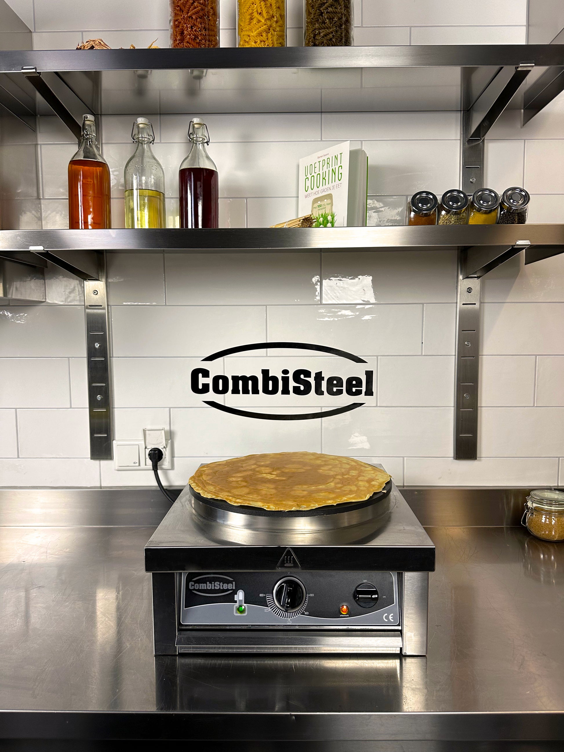 Crepière 1 plaque 450x520x245 mm 3 kW Combisteel - vue 4 - Crêpière pro CHR - Cuistéo