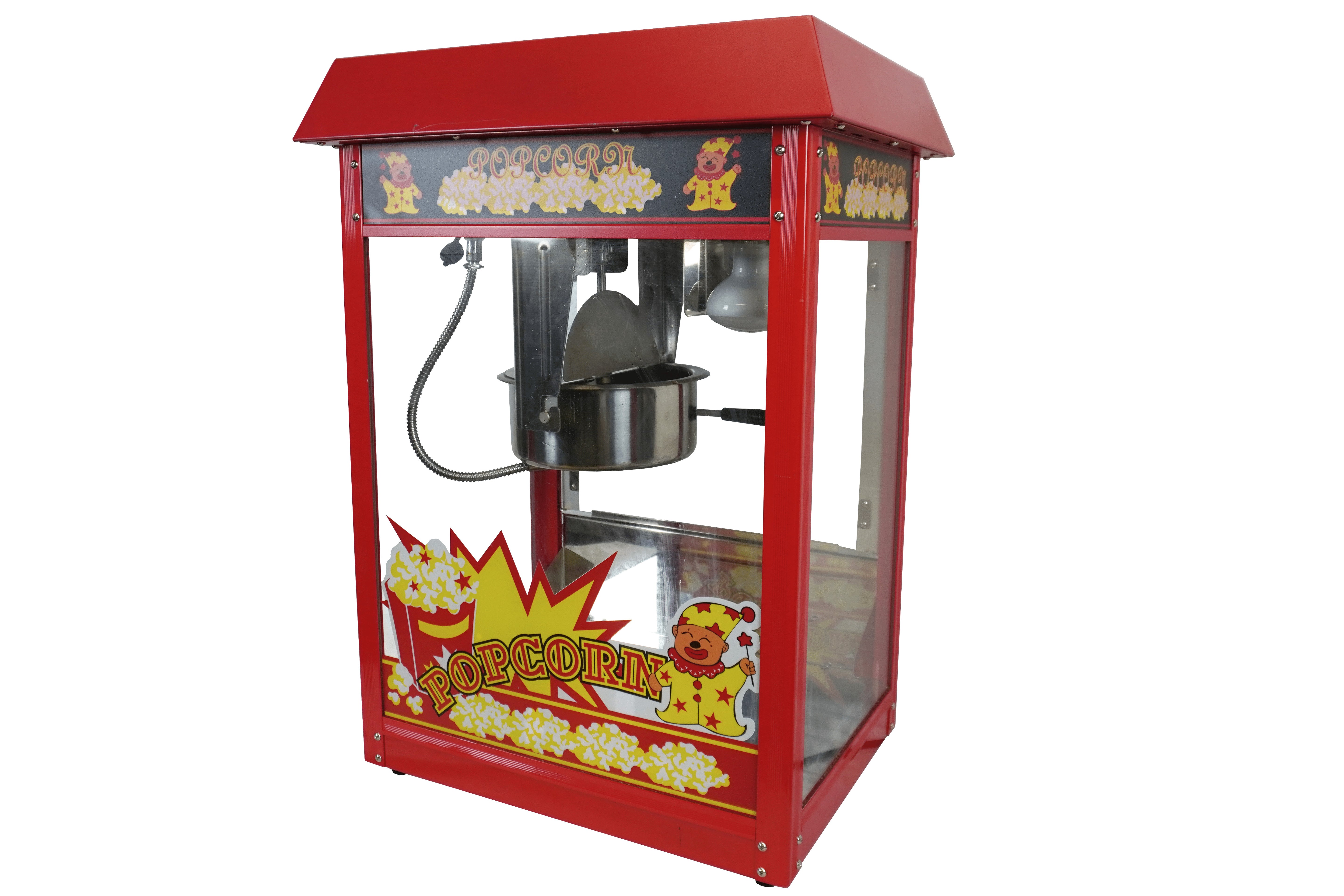 Appareil popcorn 560x417x770 mm 1.35 kW Combisteel - vue 2 - Machine popcorn / barbe à papa pro CHR - Cuistéo