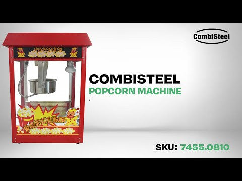 Appareil popcorn 560x417x770 mm 1.35 kW Combisteel - vue 9 - Machine popcorn / barbe à papa pro CHR - Cuistéo