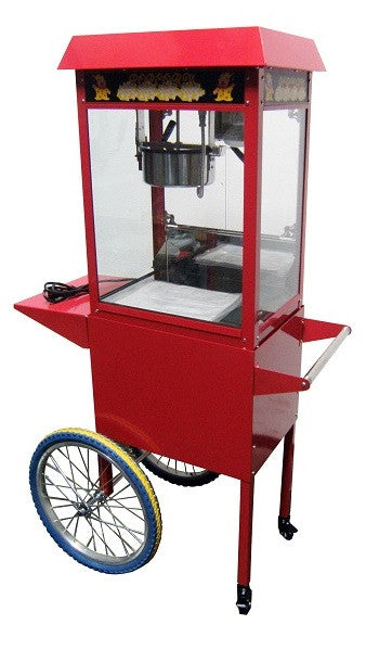 Appareil popcorn roulettes inclues 560x417x1560 mm 1.35 kW Combisteel - vue 2 - Machine popcorn / barbe à papa pro CHR - Cuistéo