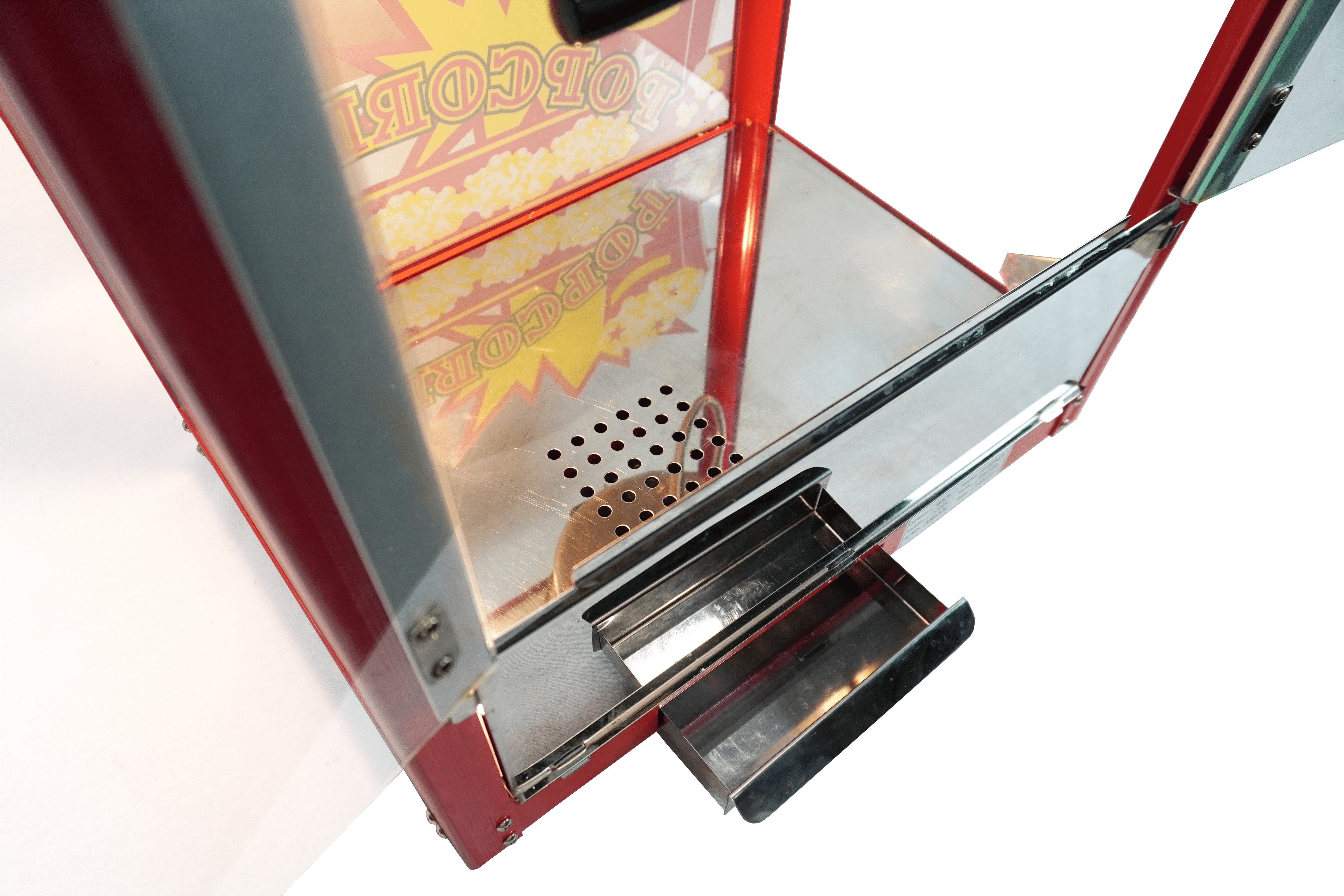 Appareil popcorn roulettes inclues 560x417x1560 mm 1.35 kW Combisteel - vue 5 - Machine popcorn / barbe à papa pro CHR - Cuistéo