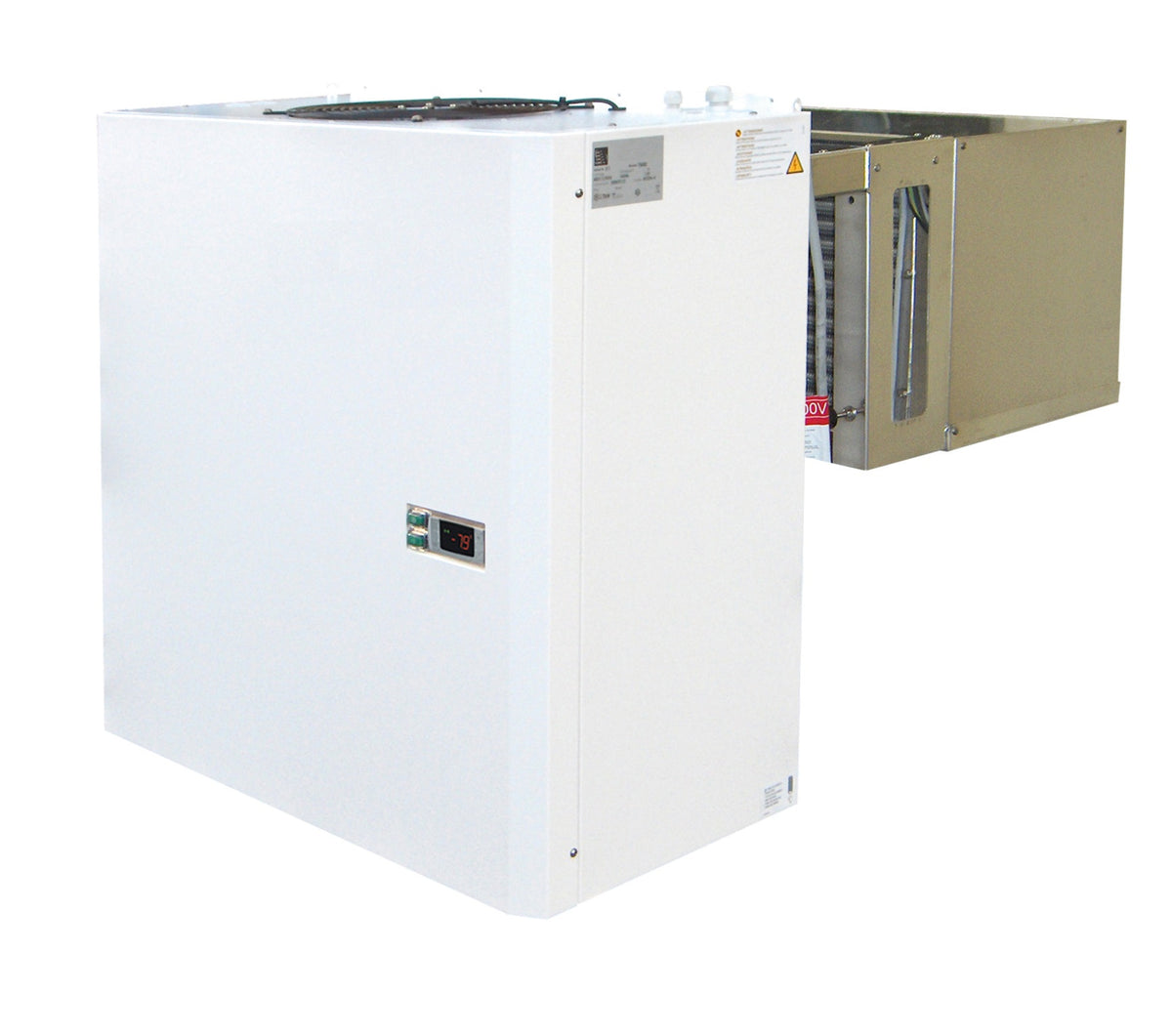 Unité de refroidissement type positif 34.1- 61.5 m3 770x1070x860 mm 34.1 L 2.06 kW Combisteel - vue 3 - Groupe Positif pro CHR - Cuistéo