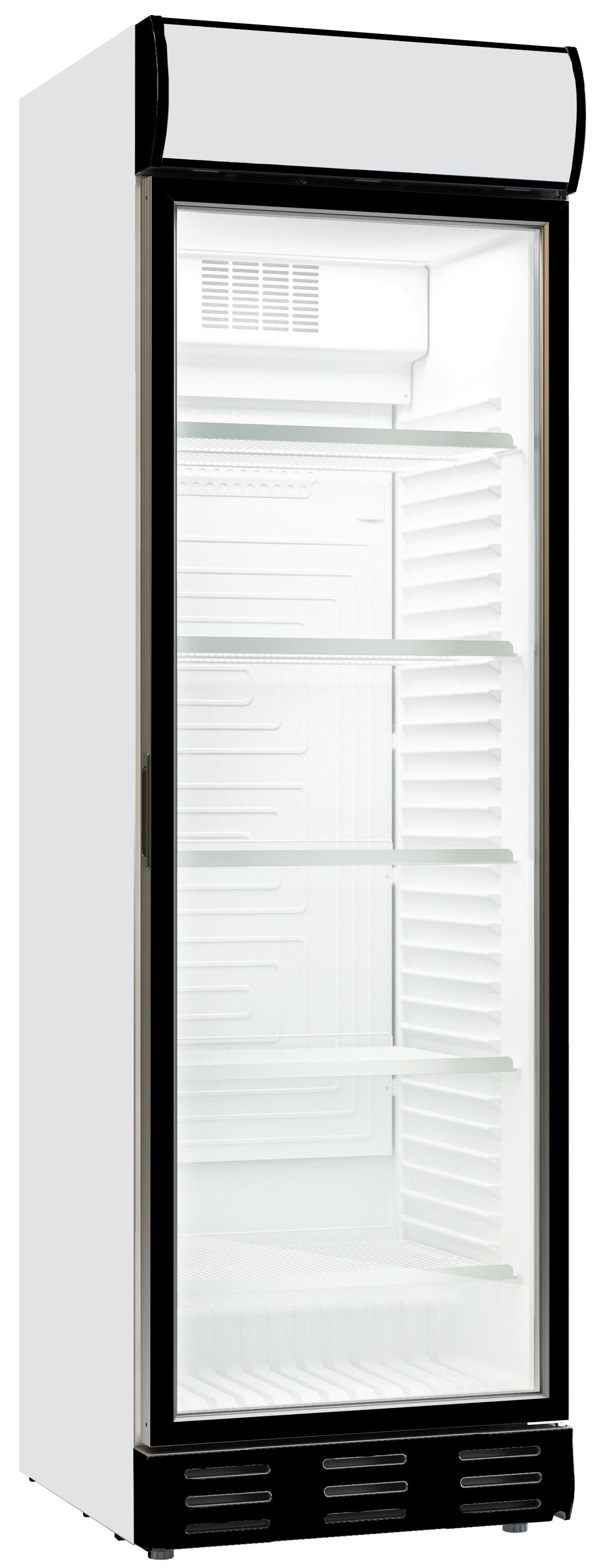 Réfrigérateur 1 porte en verre 382L éclairage LED statique avec ventilateur 217 bouteilles 595x650x2000 mm 0.36 kW Combisteel - vue 9 - Armoire réfrigérée positive pro CHR - Cuistéo
