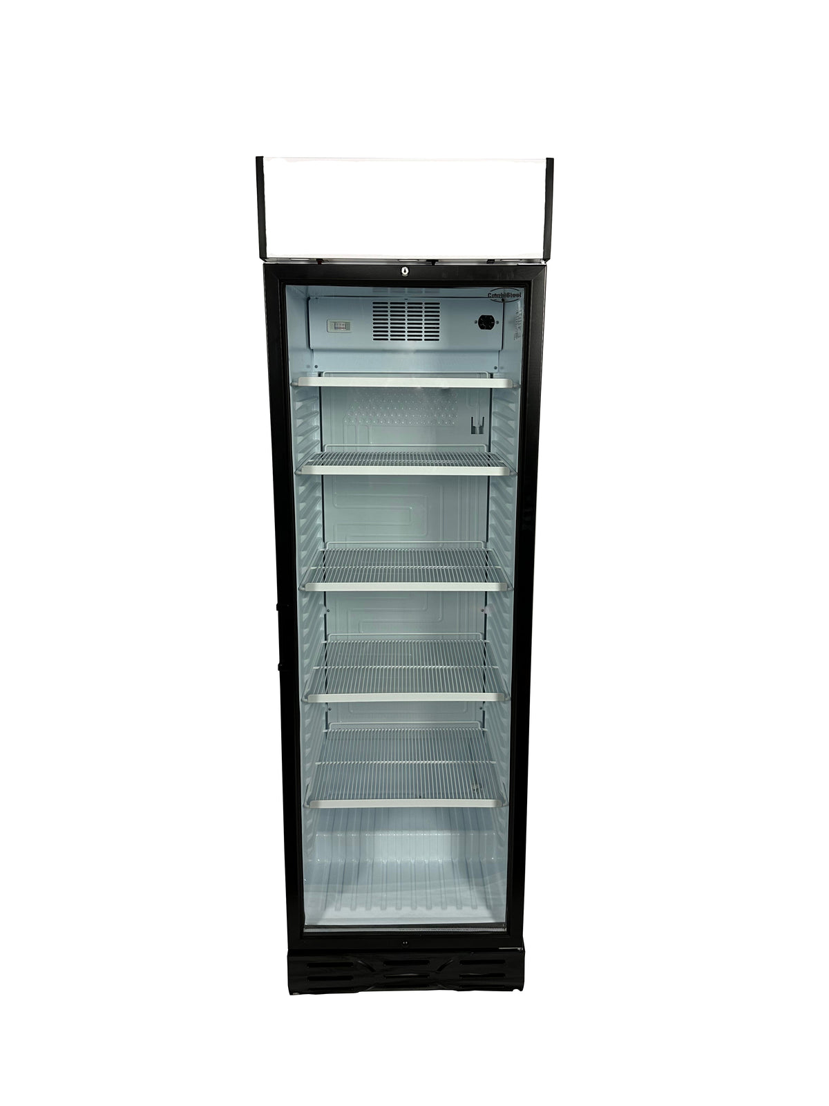 Réfrigérateur 1 porte en verre 382L éclairage LED statique avec ventilateur 217 bouteilles 595x650x2000 mm 0.36 kW Combisteel - vue 11 - Armoire réfrigérée positive pro CHR - Cuistéo