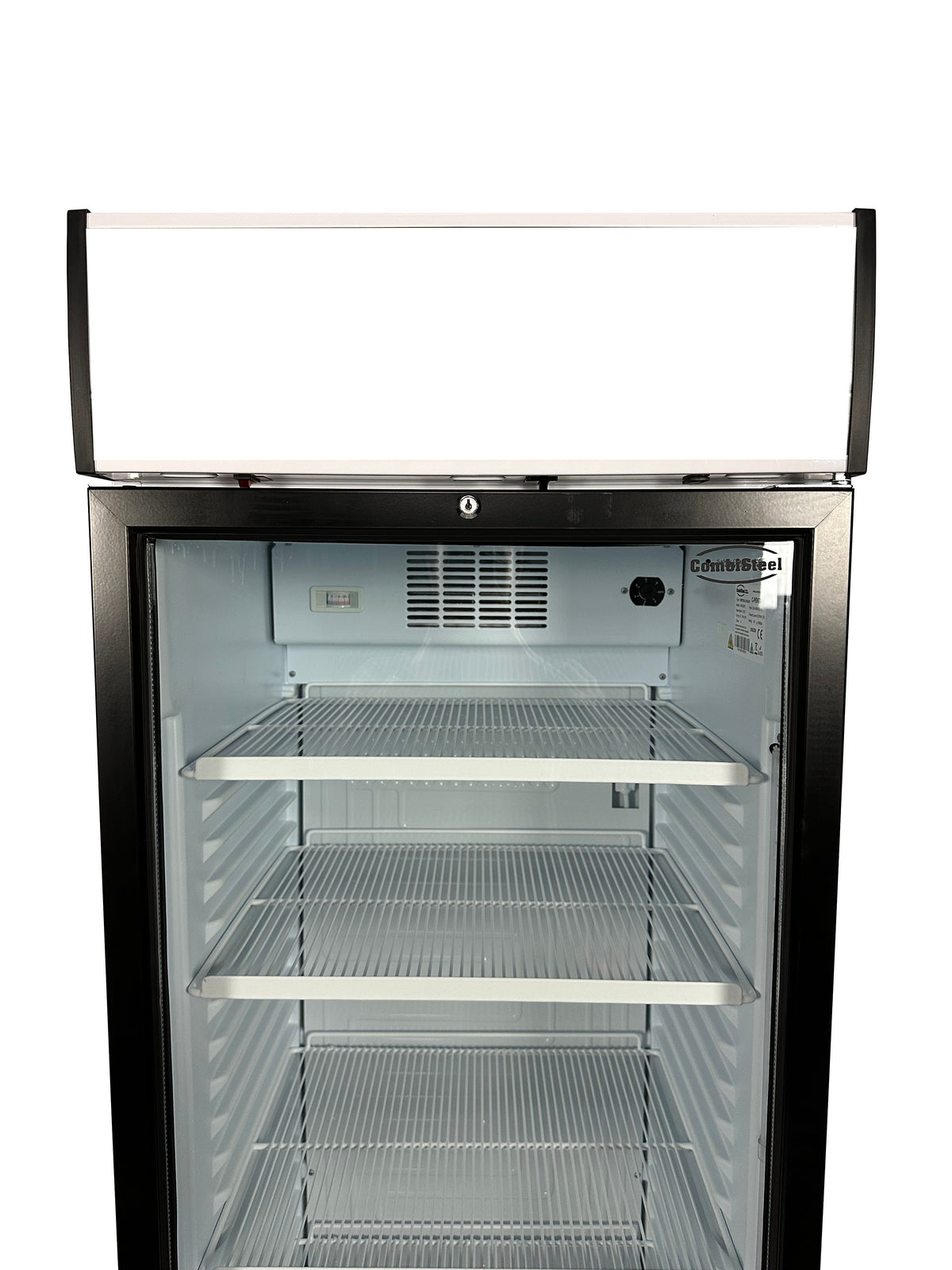 Réfrigérateur 1 porte en verre 382L éclairage LED statique avec ventilateur 217 bouteilles 595x650x2000 mm 0.36 kW Combisteel - vue 13 - Armoire réfrigérée positive pro CHR - Cuistéo