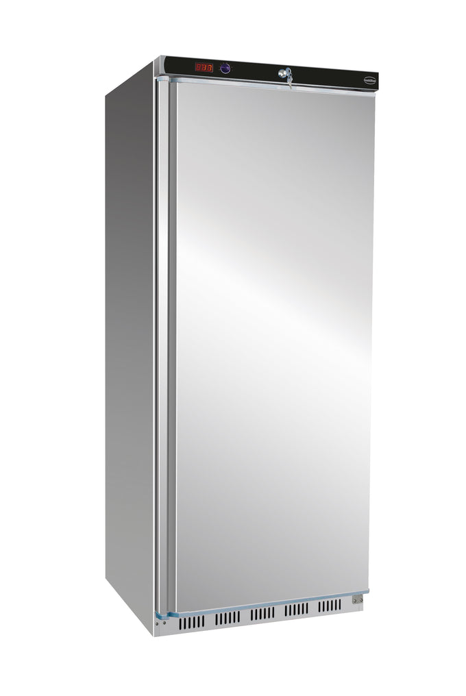 Réfrigérateur professionnel 570L 1 porte +2/+8°C Inox 4 grilles GN 2/1 Dégivrage auto 0.2 kW Combisteel - vue 3 - Armoire réfrigérée positive pro CHR - Cuistéo