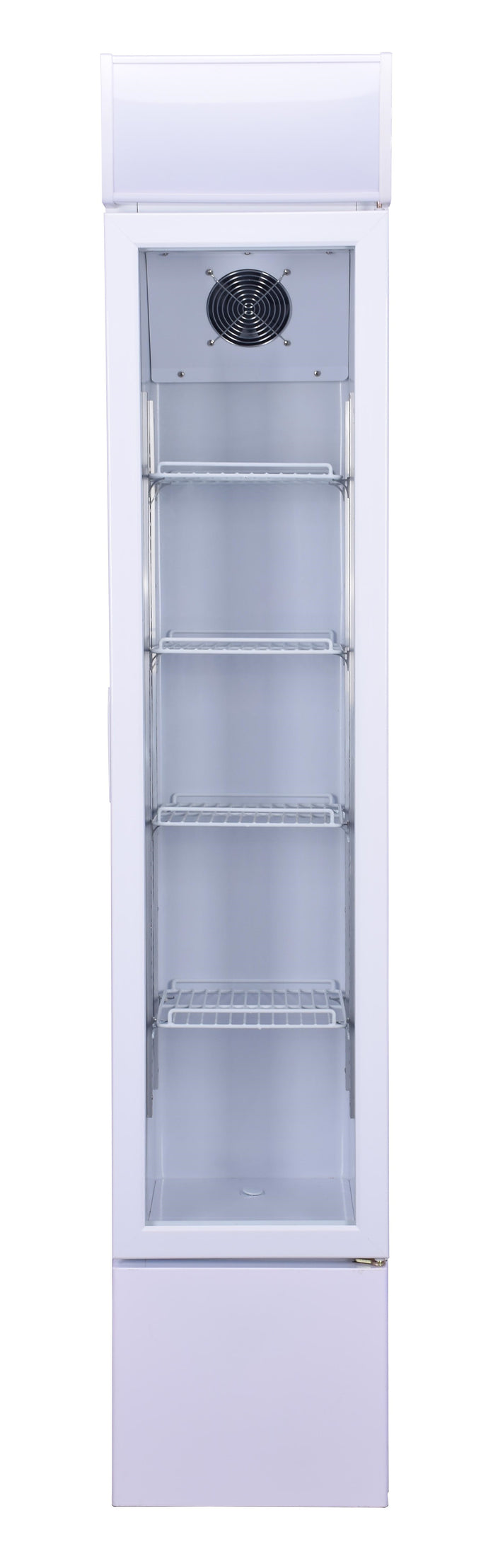 Frigo vitré étroit 105L - +1/+10°C - 4 grilles - LED - Blanc - Compact et verrouillable 360x422x1880 mm 0.14 kW Combisteel - vue 12 - Armoire réfrigérée positive pro CHR - Cuistéo