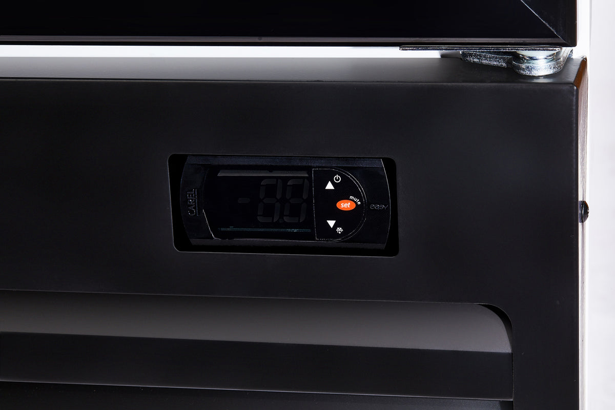 Réfrigérateur 2 portes 750L en verre LED refroidissement statique R290 1120mm 0.33 kW Combisteel - vue 6 - Armoire réfrigérée positive pro CHR - Cuistéo