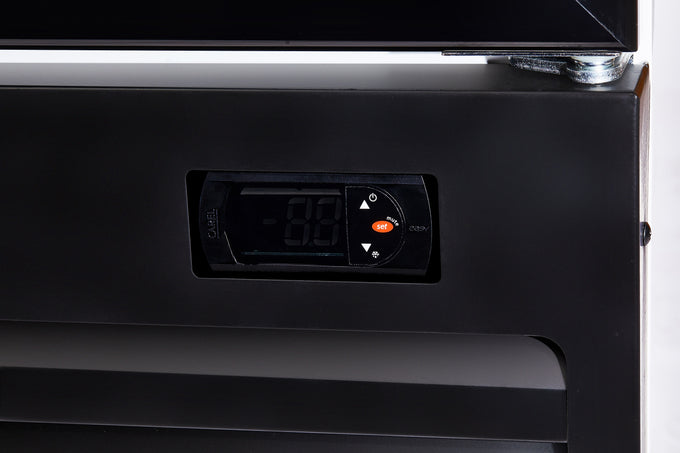 Réfrigérateur 2 portes 750L en verre LED refroidissement statique R290 1120mm 0.33 kW Combisteel - vue 6 - Armoire réfrigérée positive pro CHR - Cuistéo
