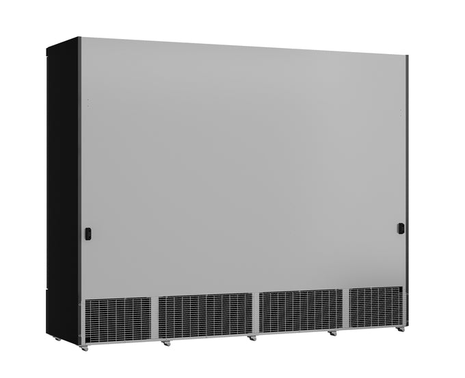 Réfrigérateur 4 portes noir 2025L acier 230V refroidissement renforcé 20 grilles 400kg 2508x710x1997 mm 0.66 kW Combisteel - vue 5 - Armoire réfrigérée positive pro CHR - Cuistéo