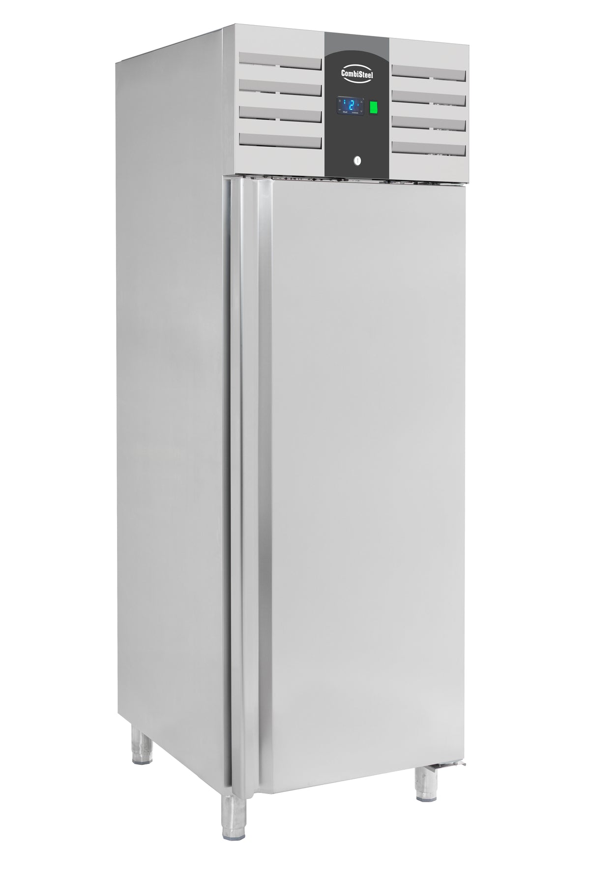 Congélateur inox 1 porte 650L -18/-22°C - Acier 18/8 - 3 grilles GN 2/1 - Ventilé 740x830x2010 mm 0.75 kW Combisteel - vue 3 - Armoire réfrigérée négative pro CHR - Cuistéo
