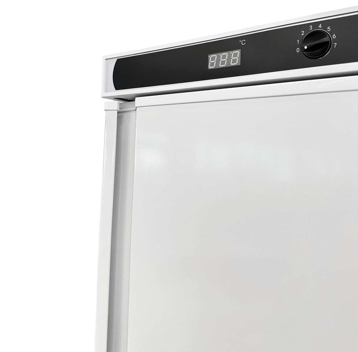 Congélateur 1 porte 340L statique blanc acier verrouillable réversible 600x585x1850 mm 0.21 kW Combisteel - vue 6 - Armoire réfrigérée négative pro CHR - Cuistéo