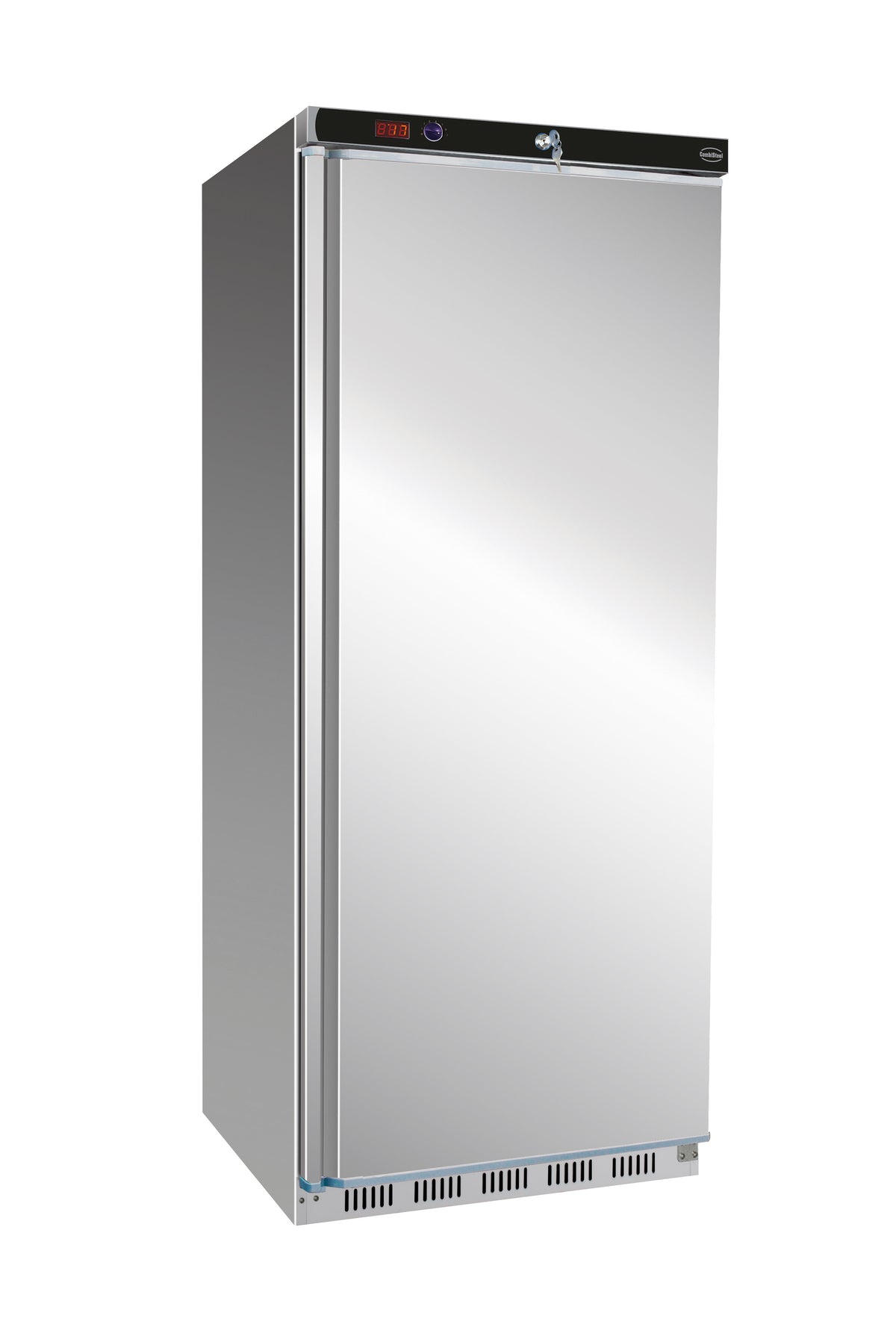 Congélateur professionnel inox 1 porte -18°C à -22°C - Capacité 555L - Refroidissement statique 775x695x1885 mm 0.35 kW Combisteel - vue 3 - Armoire réfrigérée négative pro CHR - Cuistéo