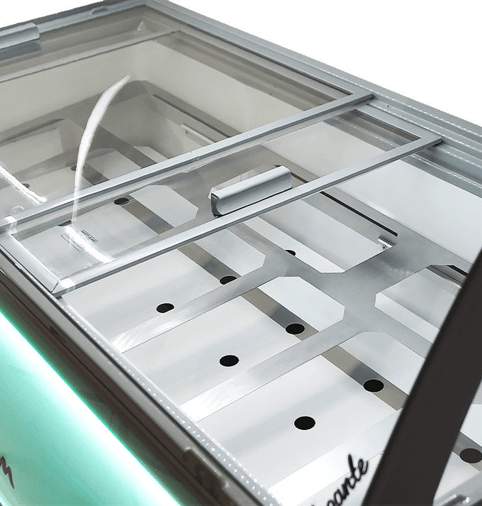 Vitrine à crème glacée 10x5 litres 0.5 kW Combisteel - vue 14 - Vitrine à Glace pro CHR - Cuistéo