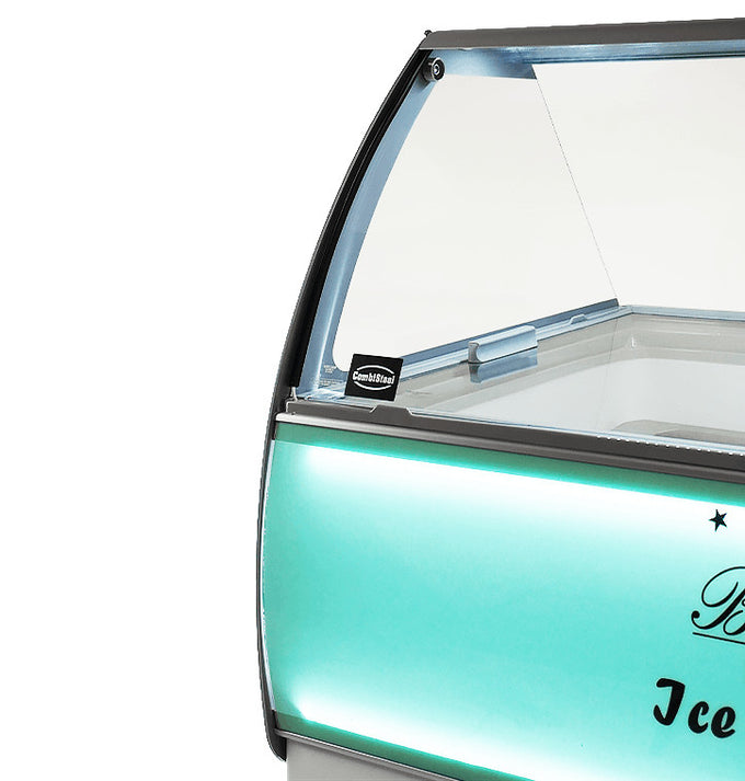 Vitrine à crème glacée malta 13 x 5 litres 0.63 kW Combisteel - vue 11 - Vitrine à Glace pro CHR - Cuistéo