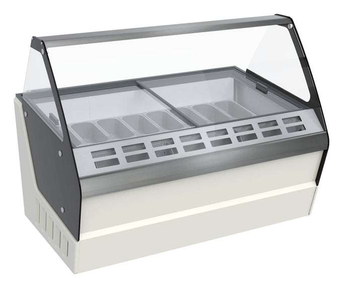 Vitrine à crème glacée 16 x 5 litres Combisteel - vue 6 - Vitrine à Glace pro CHR - Cuistéo