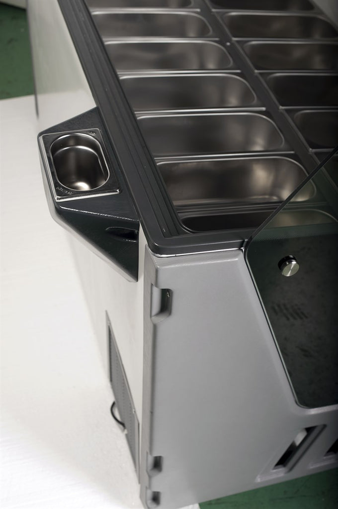 Vitrine à crème glacée 16 x 5 litres Combisteel - vue 8 - Vitrine à Glace pro CHR - Cuistéo