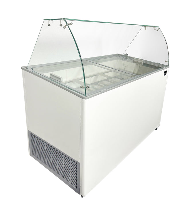 Vitrine à crème glacée 8 x 5 litres 0.2 kW Combisteel - vue 11 - Vitrine à Glace pro CHR - Cuistéo
