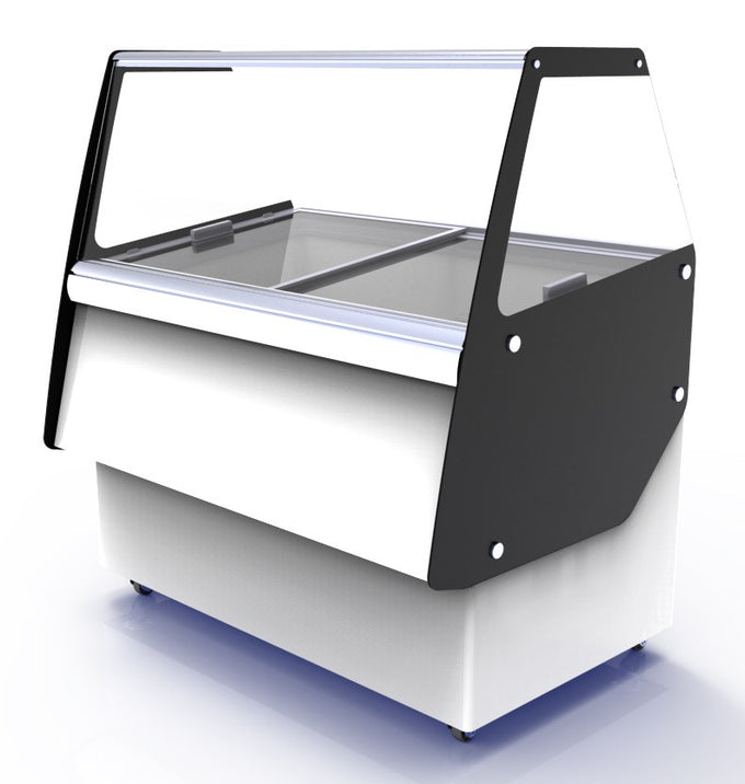 Vitrine à crème glacée 8 x 5 litres 0.15 kW Combisteel - vue 9 - Vitrine à Glace pro CHR - Cuistéo