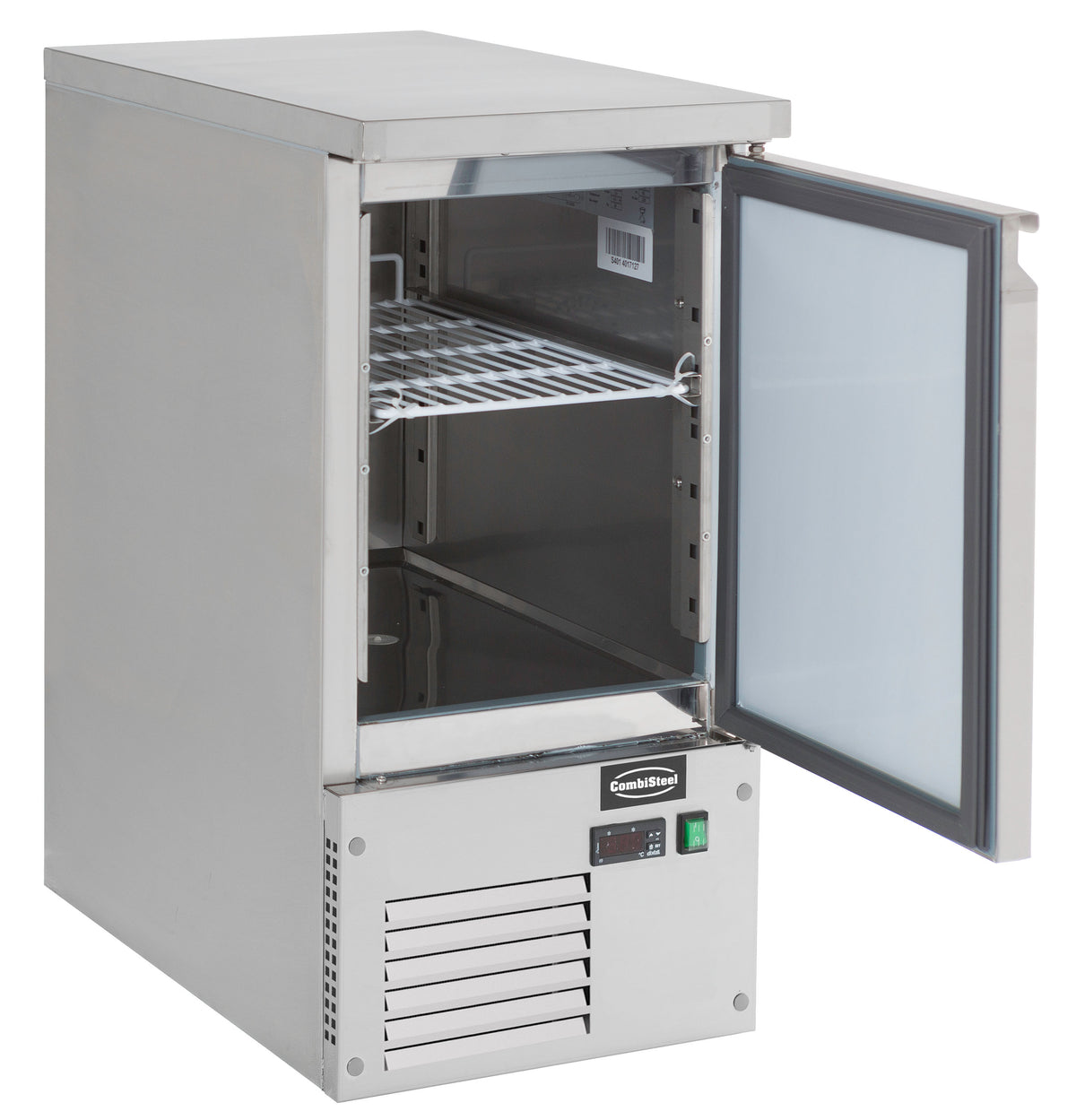 Table réfrigérée 1 porte inox 435x700x870 mm 109 L 0.12 kW Combisteel - vue 7 - Table réfrigérée positive pro CHR - Cuistéo
