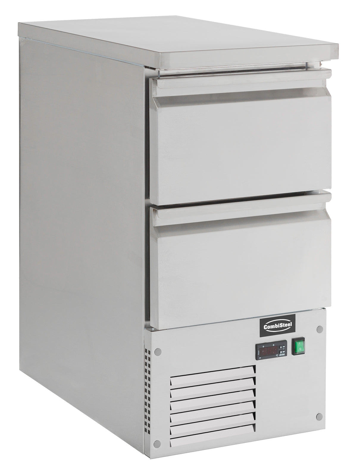 Table réfrigérée inox 2 tiroirs 435x700x870 mm 109 L 0.12 kW Combisteel - vue 5 - Table réfrigérée positive pro CHR - Cuistéo