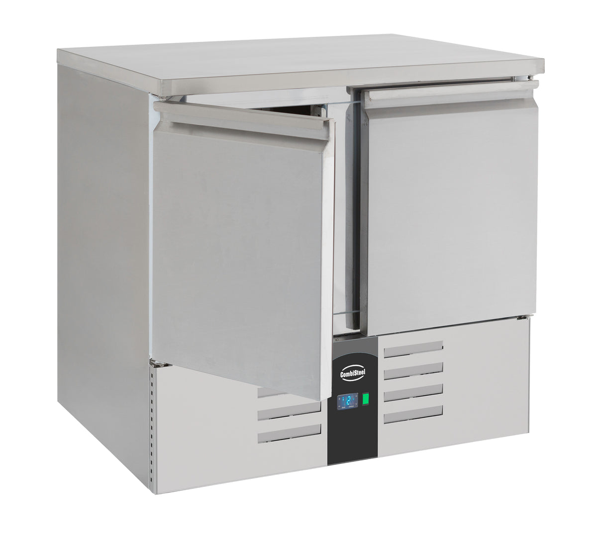 Table réfrigérée 2 portes inox 900x700x875 mm 230 L 0.34 kW Combisteel - vue 6 - Table réfrigérée positive pro CHR - Cuistéo