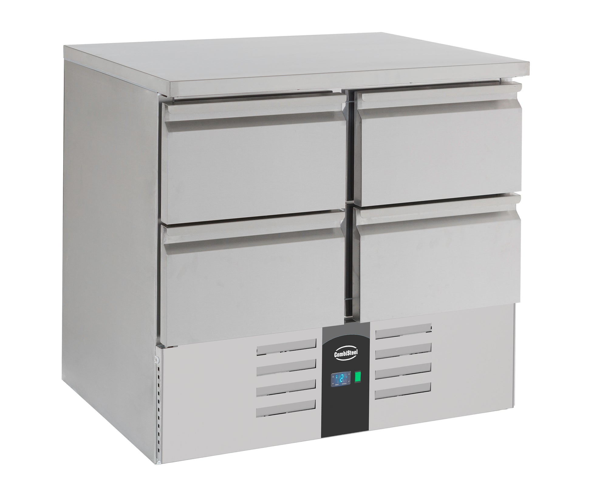 Table réfrigérée 4 tiroirs inox 900x700x875 mm 257 L 0.34 kW Combisteel - vue 6 - Table réfrigérée positive pro CHR - Cuistéo