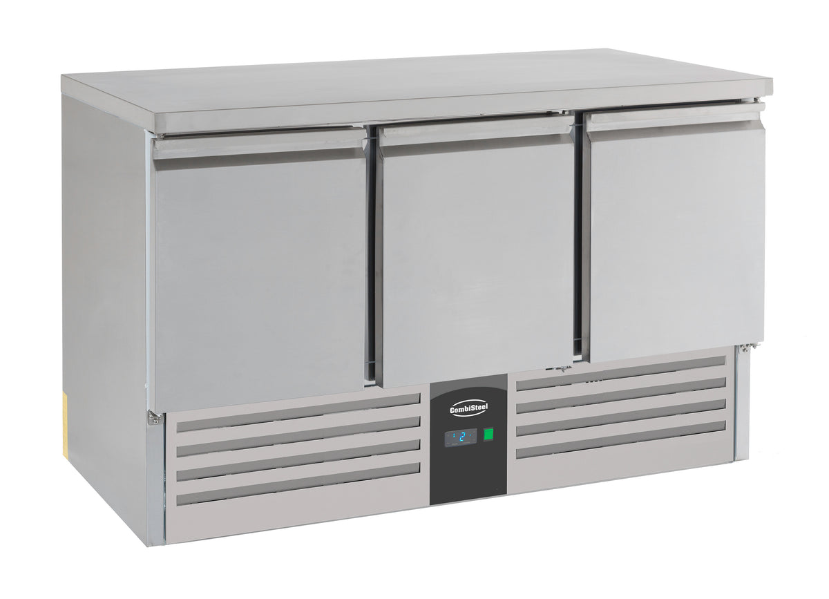 Table réfrigérée 3 portes inox 1365x700x875 mm 400 L 0.34 kW Combisteel - vue 5 - Table réfrigérée positive pro CHR - Cuistéo