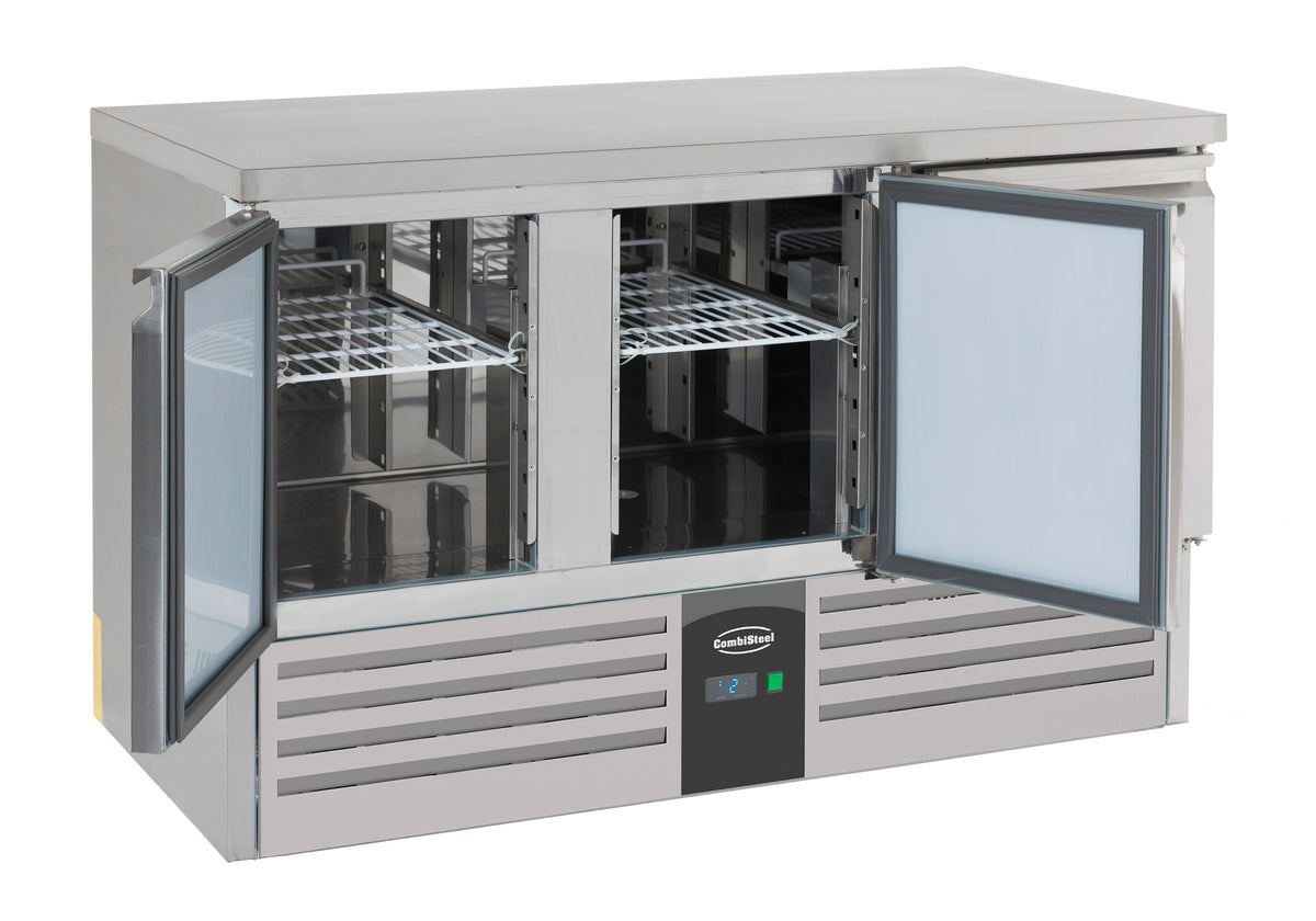 Table réfrigérée 3 portes inox 1365x700x875 mm 400 L 0.34 kW Combisteel - vue 6 - Table réfrigérée positive pro CHR - Cuistéo