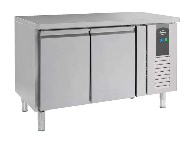 Table congélateur sur pieds 2 portes inox 1360x700x850 mm 272 L 0.34 kW Combisteel - vue 3 - Table réfrigérée négative pro CHR - Cuistéo