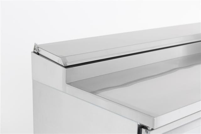 Saladette réfrigérée 3 portes 1365x700x970 mm 392 L 0.34 kW Combisteel - vue 7 - Saladette réfrigérée pro CHR - Cuistéo