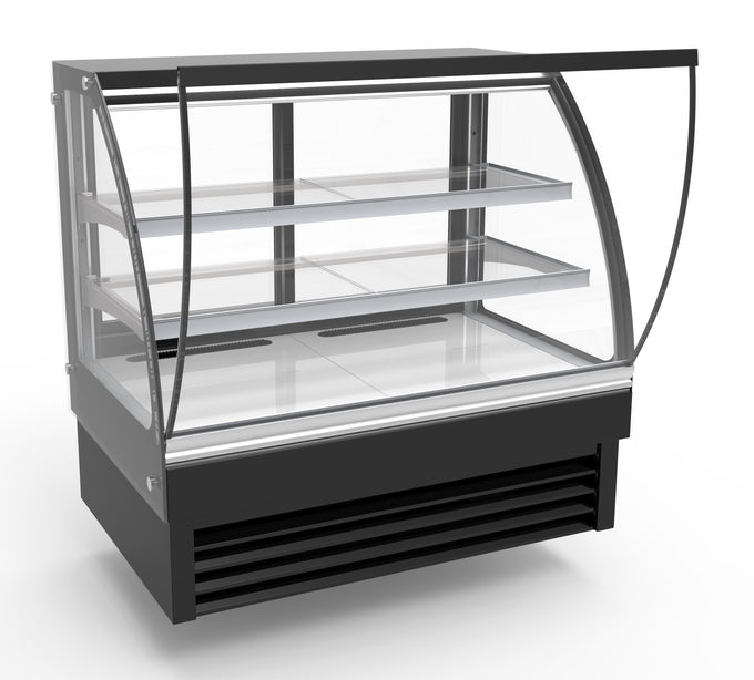 Vitrine réfrigérée ronde 1200 mm 236 L 0.34 kW Combisteel - vue 4 - Vitrine réfrigérée 4 faces pro CHR - Cuistéo