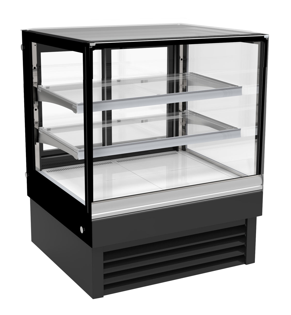 Vitrine réfrigérée droite 900 mm 190 L 0.33 kW Combisteel - vue 3 - Vitrine réfrigérée 4 faces pro CHR - Cuistéo