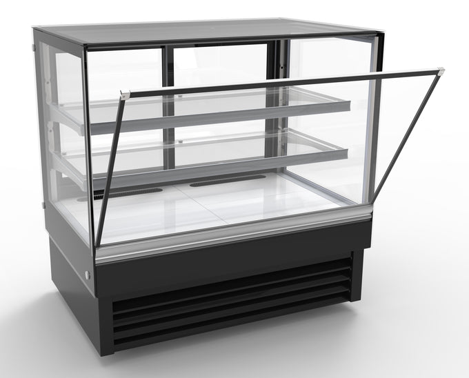 Vitrine réfrigérée droite 1200 mm 257 L 0.34 kW Combisteel - vue 4 - Vitrine réfrigérée 4 faces pro CHR - Cuistéo
