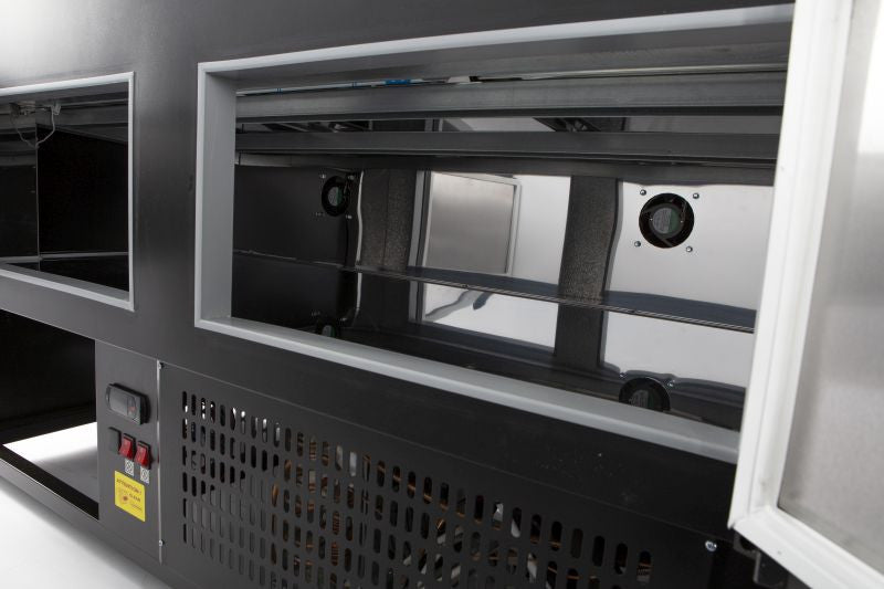 Vitrine réfrigérée oscar 2.5 2584x815x1280 mm 0.835 kW Combisteel - vue 12 - Vitrine réfrigérée horizontale pro CHR - Cuistéo