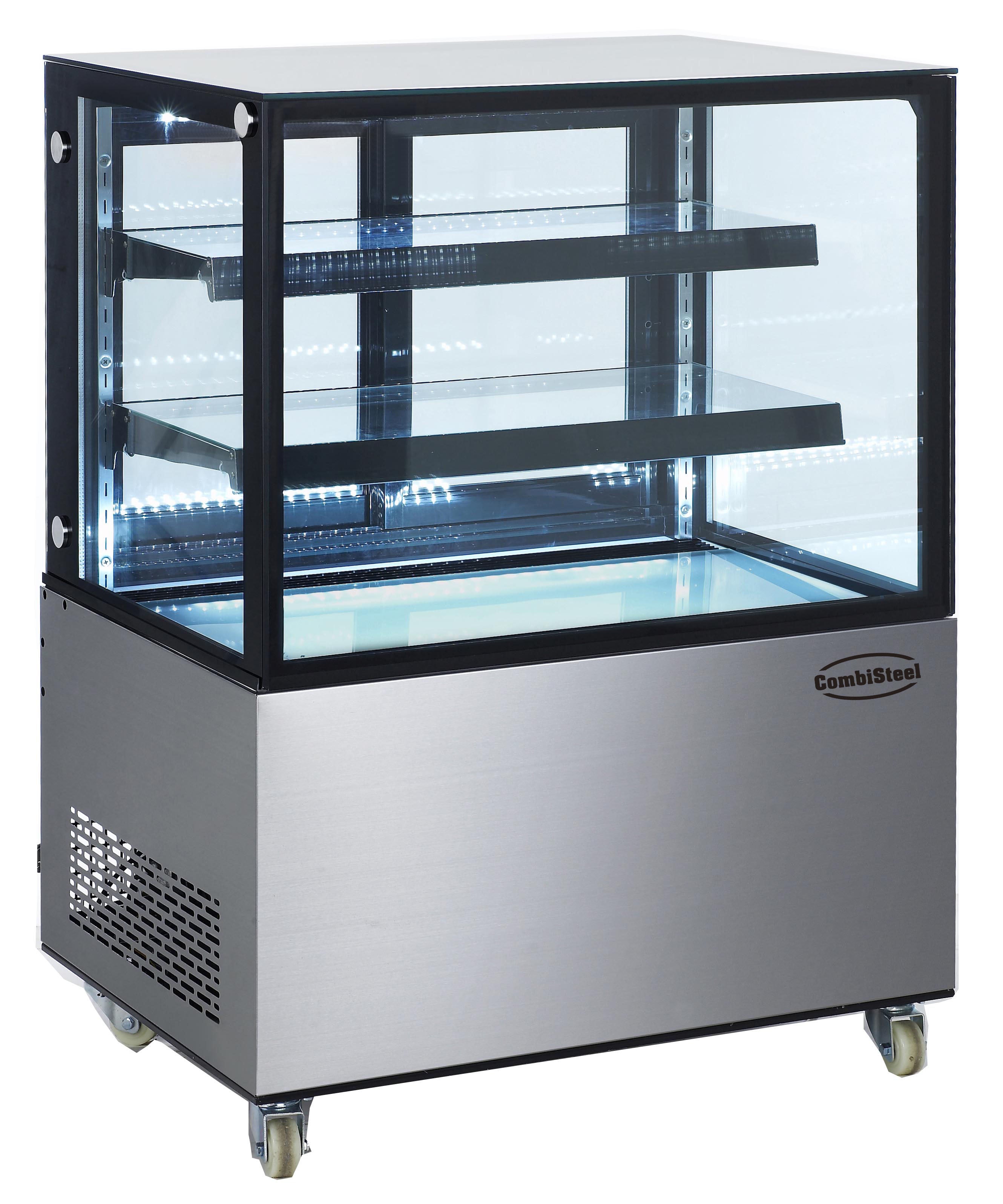 Vitrine réfrigérée 270 litres 915x675x1210 mm 0.48 kW Combisteel - vue 2 - Vitrine réfrigérée horizontale pro CHR - Cuistéo