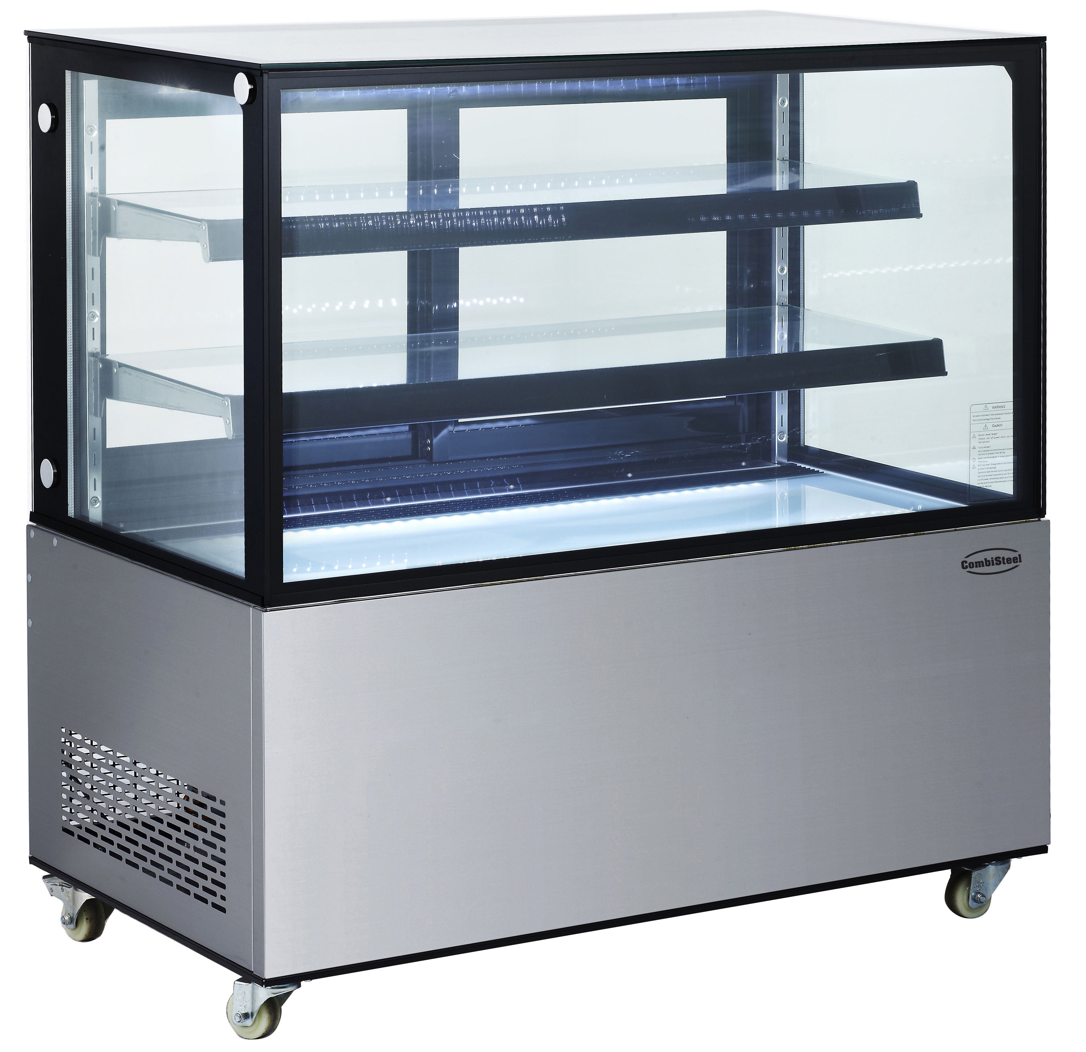 Vitrine réfrigérée 370 litres 1215x675x1210 mm 0.49 kW Combisteel - vue 2 - Vitrine réfrigérée horizontale pro CHR - Cuistéo