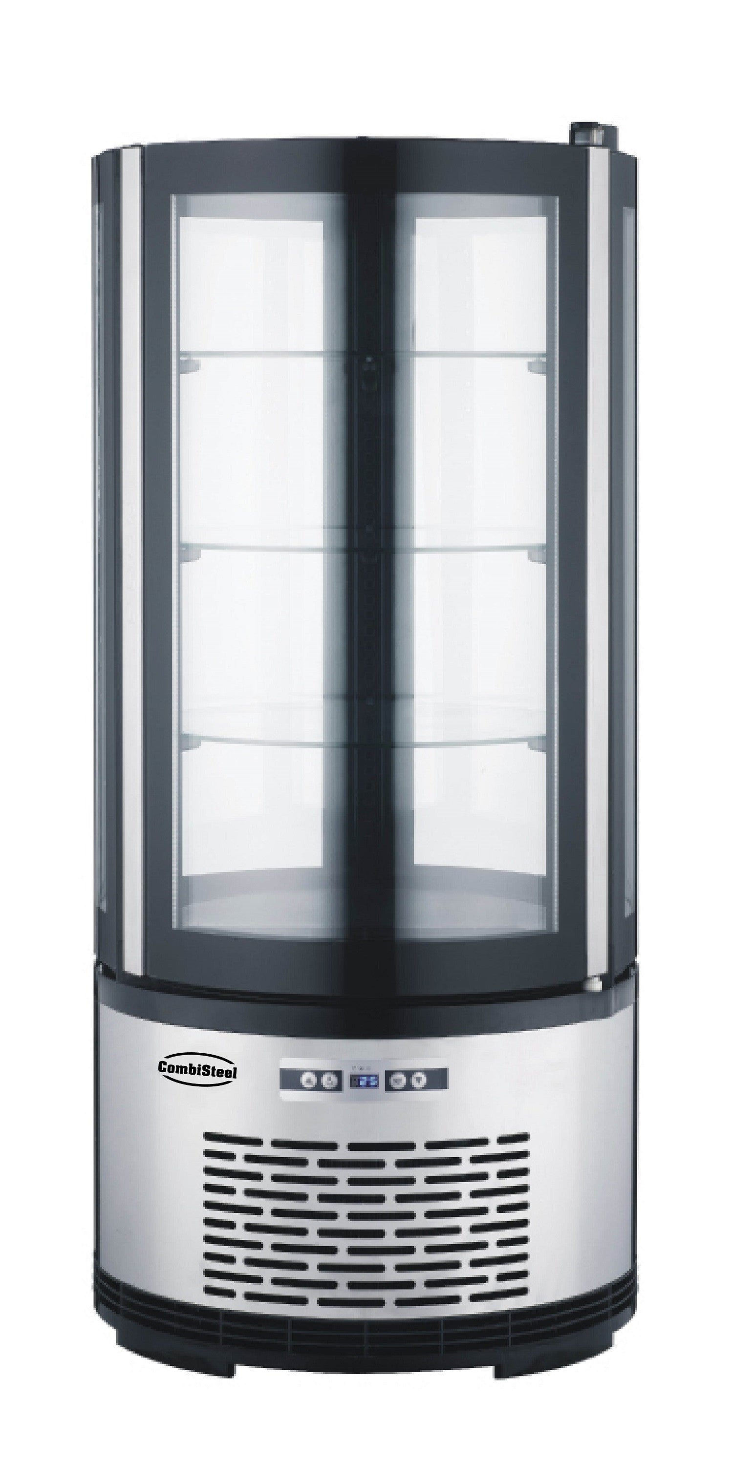 Vitrine réfrigérée 100 litres 480x480x1030 mm 0.18 kW Combisteel - vue 2 - Vitrine réfrigérée à poser pro CHR - Cuistéo