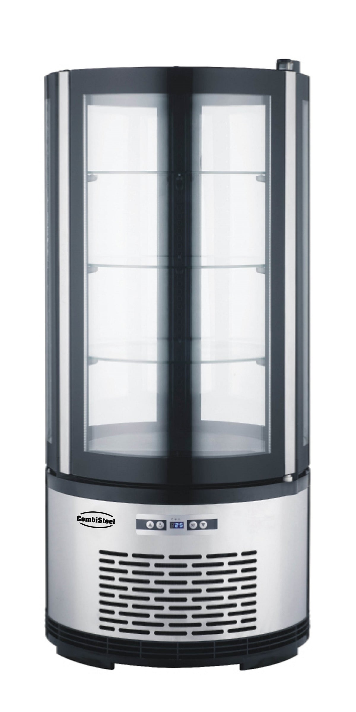 Vitrine réfrigérée 100 litres 480x480x1030 mm 0.18 kW Combisteel - vue 2 - Vitrine réfrigérée à poser pro CHR - Cuistéo