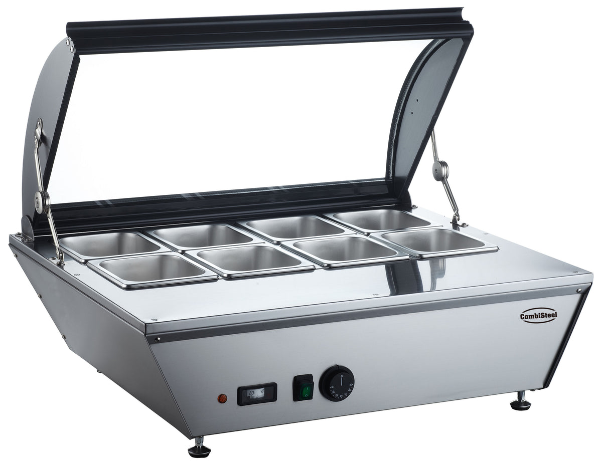 Puits chaud 67 litres 767x612x328 mm 0.34 kW Combisteel - vue 2 - Vitrine chaude pro CHR - Cuistéo