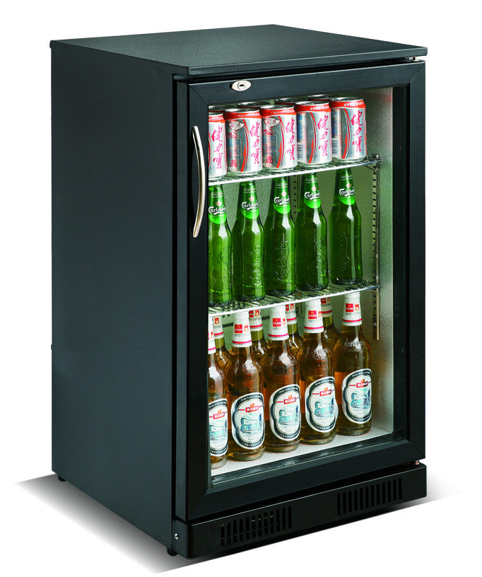 Arrière bar réfrigéré noir 1 porte 500x500x900 mm 98 L 0.18 kW Combisteel - vue 4 - Arrière-bar réfrigéré pro CHR - Cuistéo