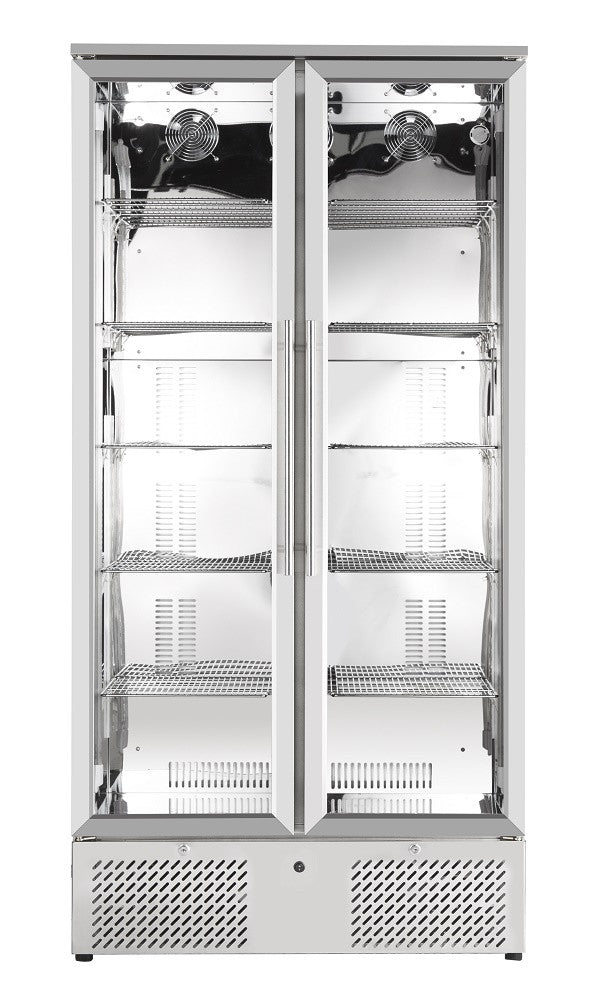 Réfrigérateur de bar haut 458 lt inox 900x515x1820 mm 458 L 0.38 kW Combisteel - vue 6 - Armoire à boissons pro CHR - Cuistéo